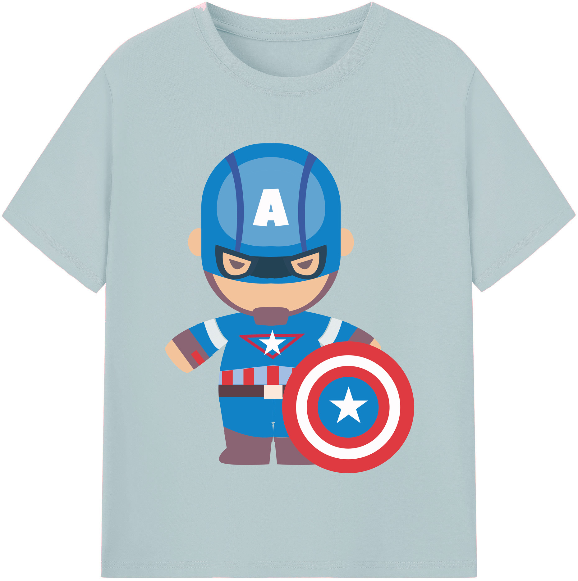 （画像用） アベンジャーズ The Avengers 綿100％半袖Tシャツ（フロントプリント）